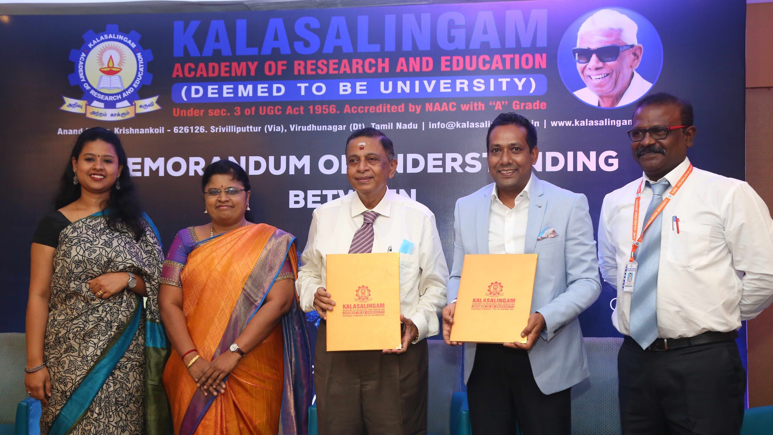 Kalasalingam Academy of Research and Education & Courtyard by Marriott Chennai signs MoU to amplify the experience of hospitality education and training