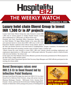 Hospitality Biz Weekly Newsletter issued dated 02.09.2022