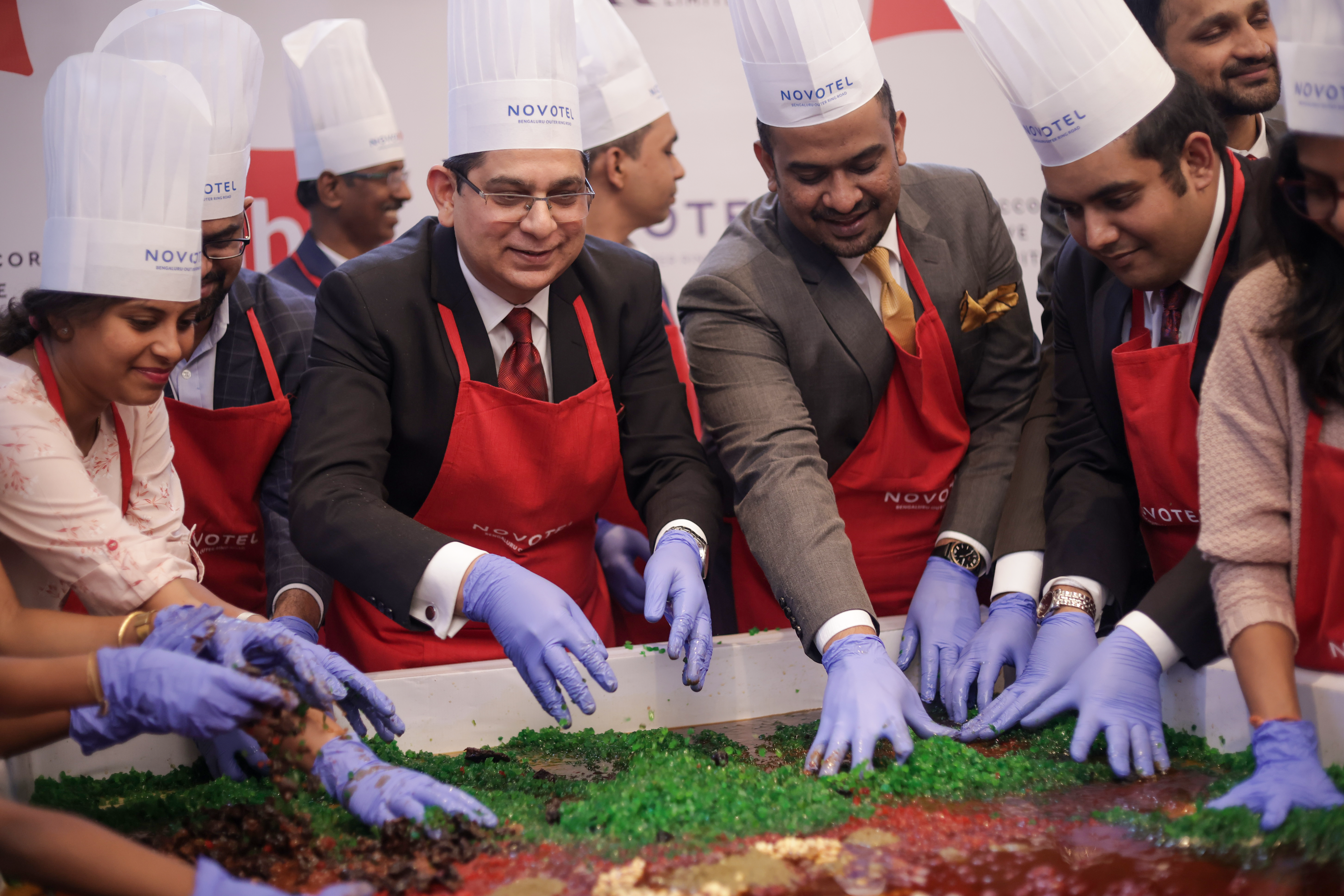 Novotel & Ibis Bengaluru Outer Ring Road hosts the traditional cake mixing ceremony