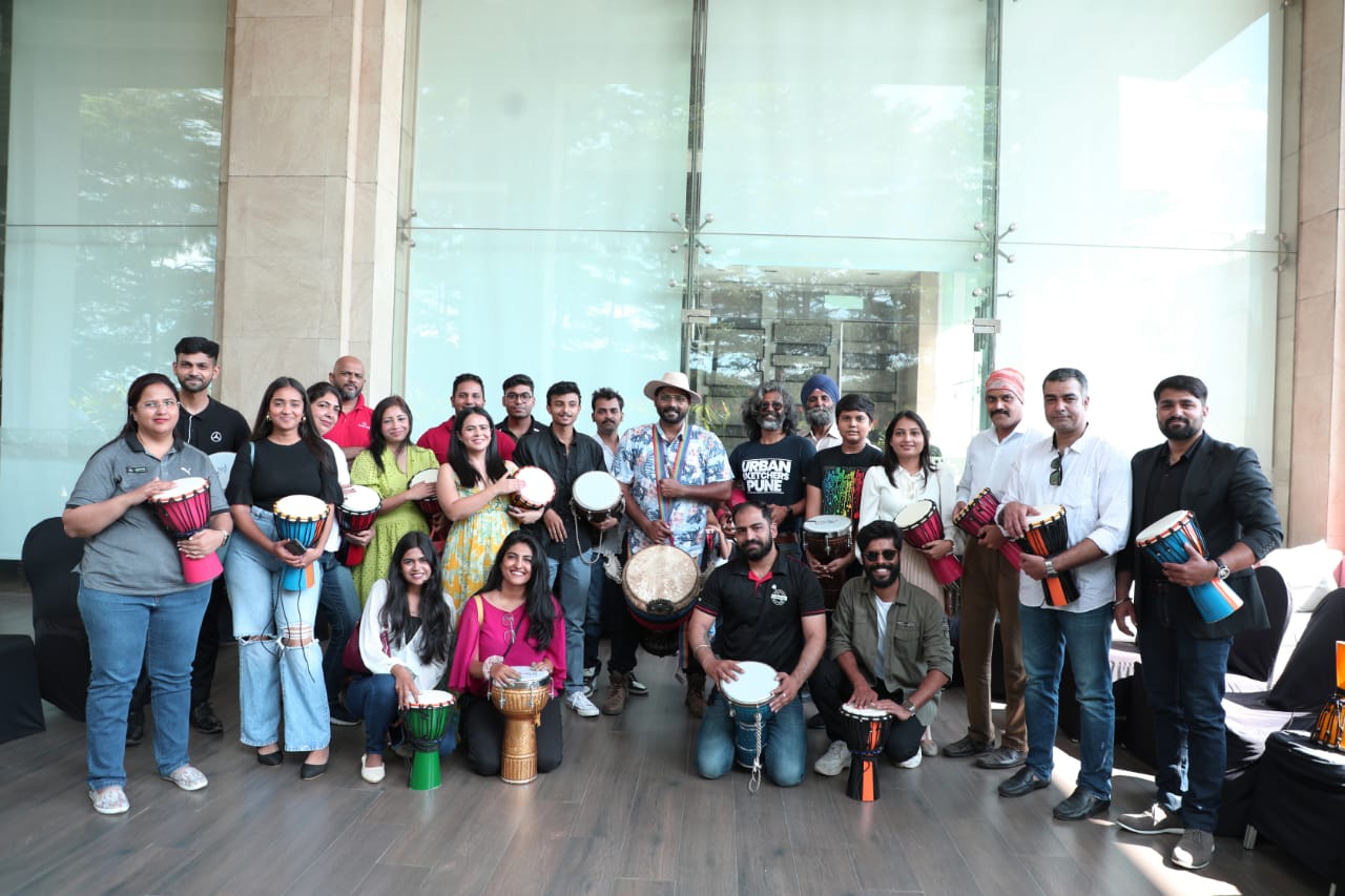 Courtyard by Marriott Pune Chakan hosts an exquisite Art Brunch and Cake Mixing Ceremony