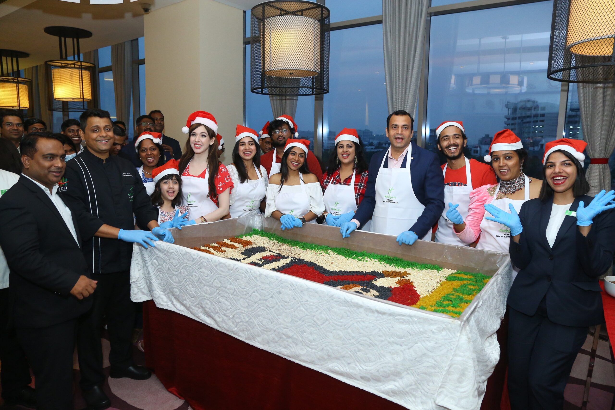Holiday Inn Chennai IT OMR Expressway celebrates its Annual Cake Mixing Event