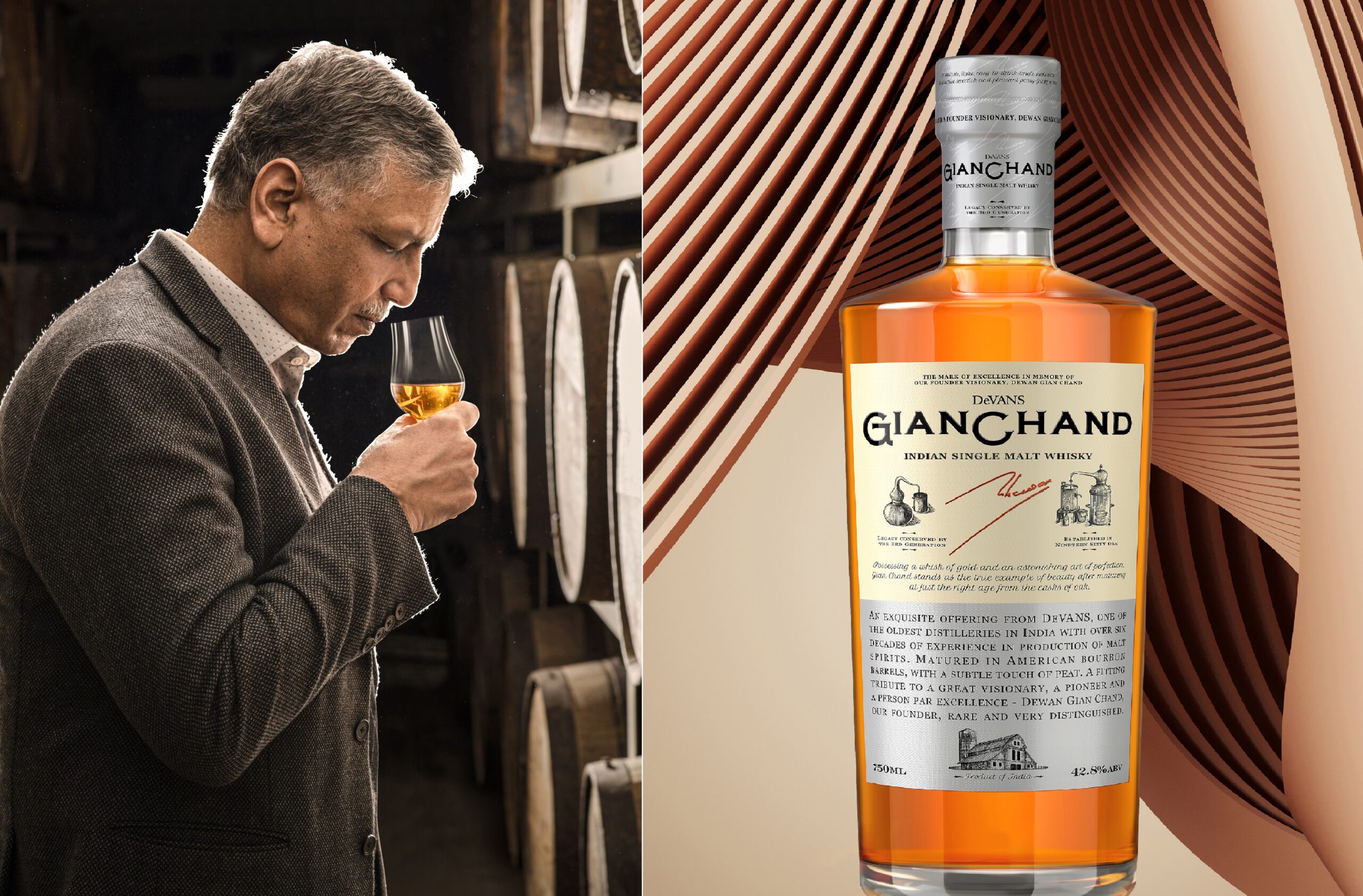 DeVANS unveils GianChand premium single malt whisky