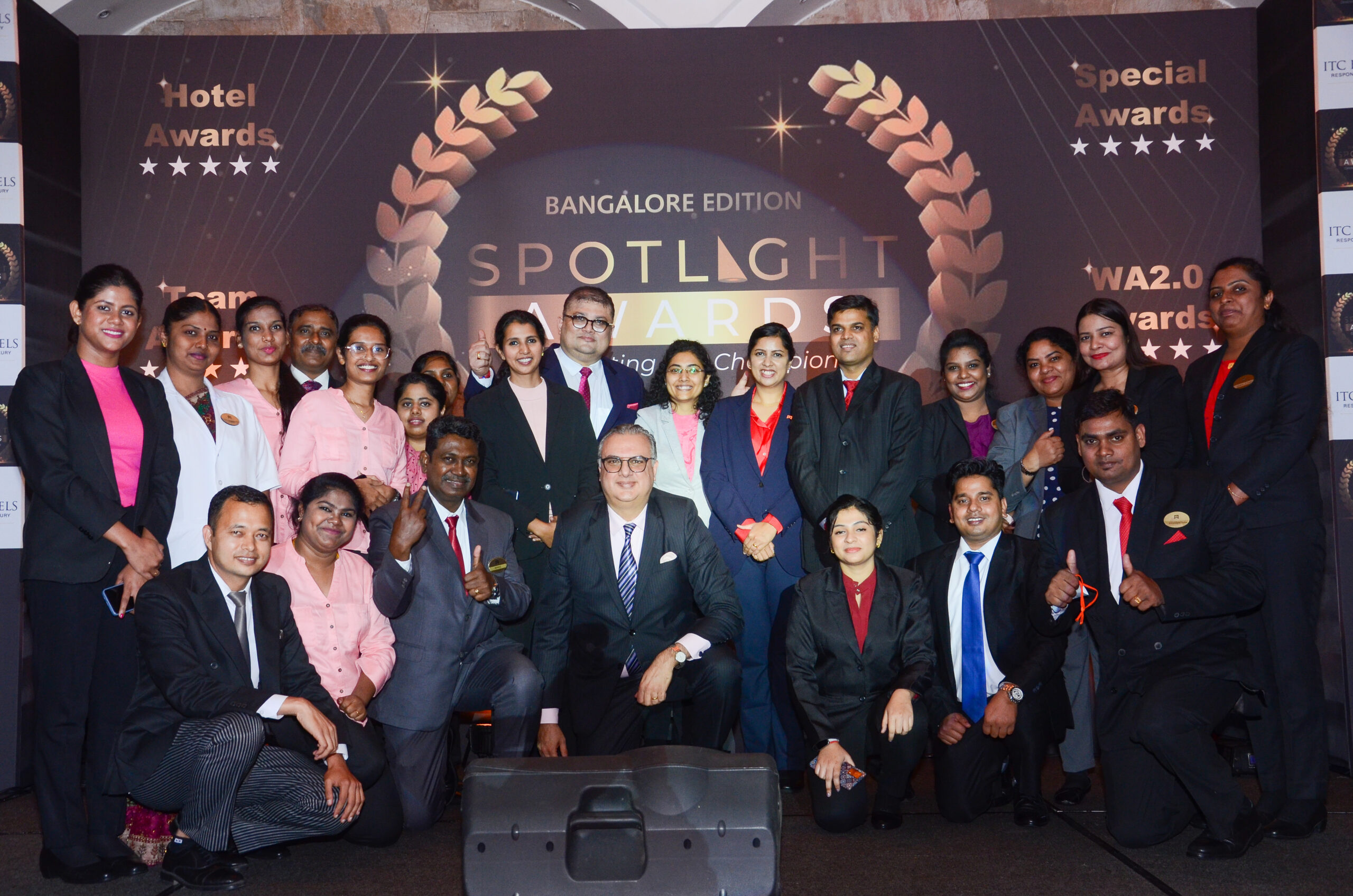 ITC Hotels South recognized and awarded 73 associates at Spotlights Awards, Bengaluru Edition