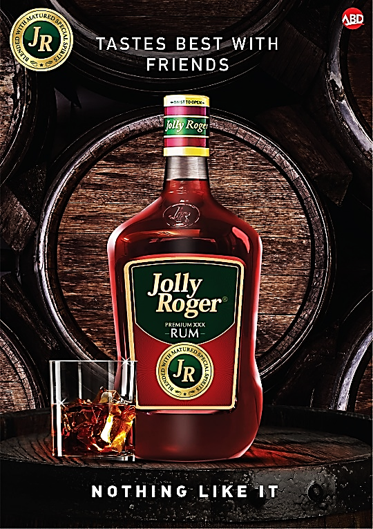 ABD launches Jolly Roger Rum in Uttar Pradesh and Rajasthan