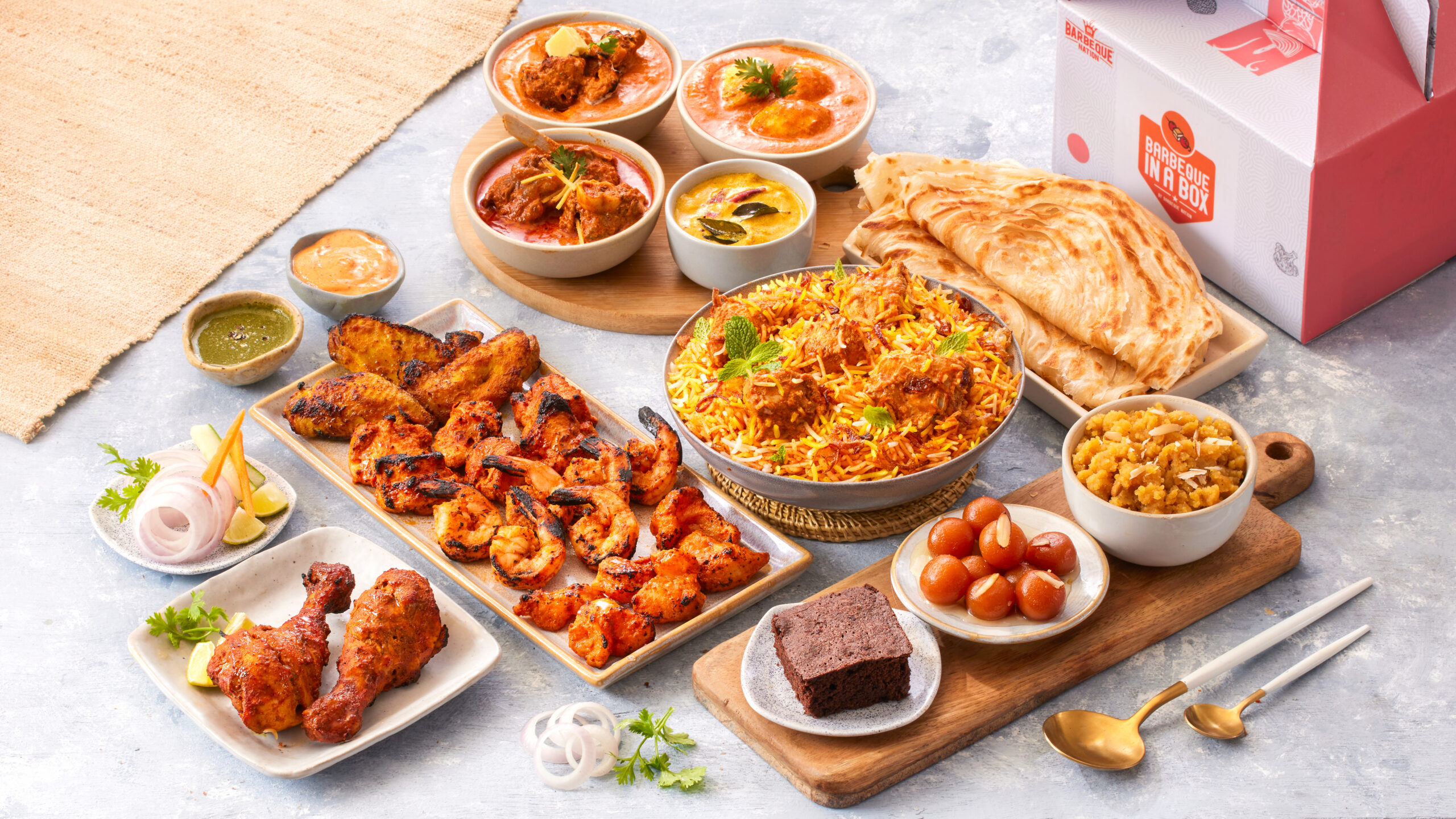 Barbeque Nation’s buffet gets home delivered in a box