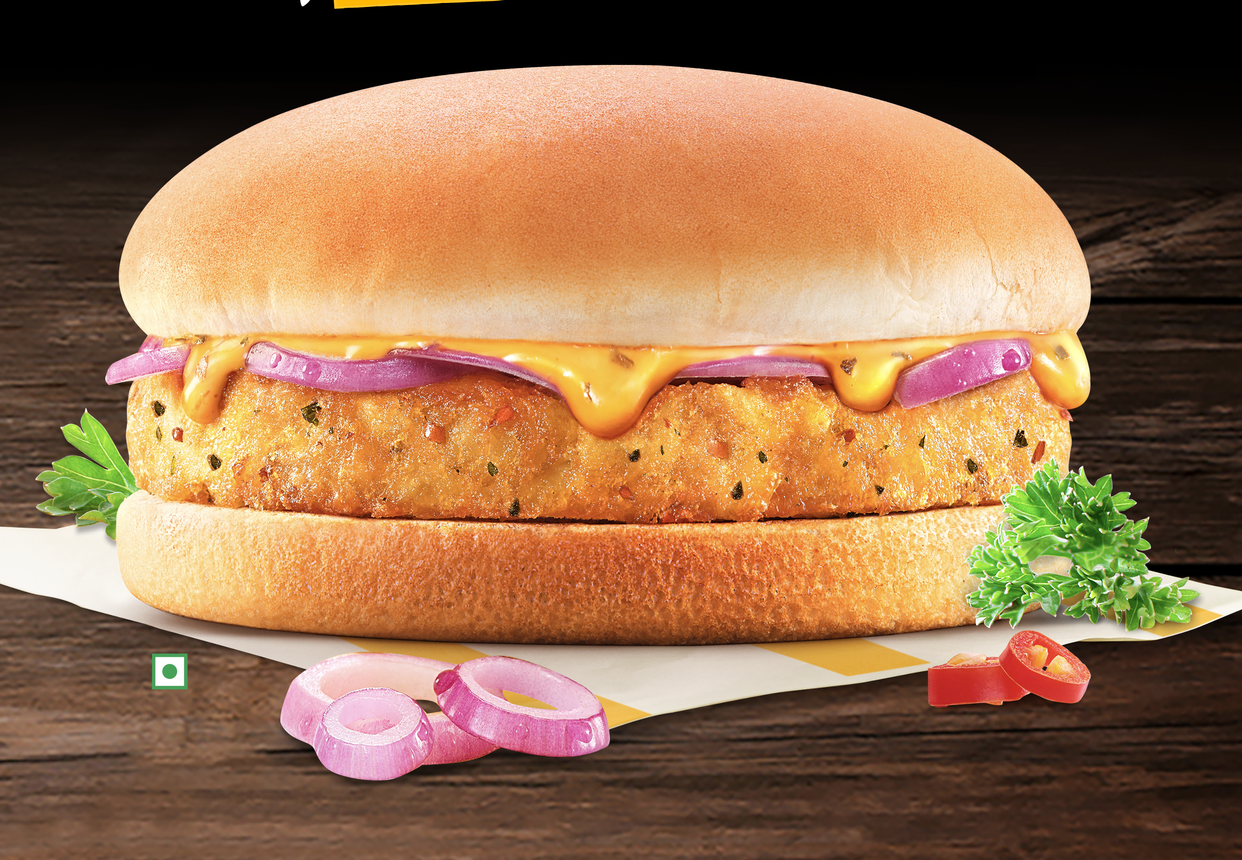 McDonald’s India – North and East menu re-introduces Veg Surprise Burger
