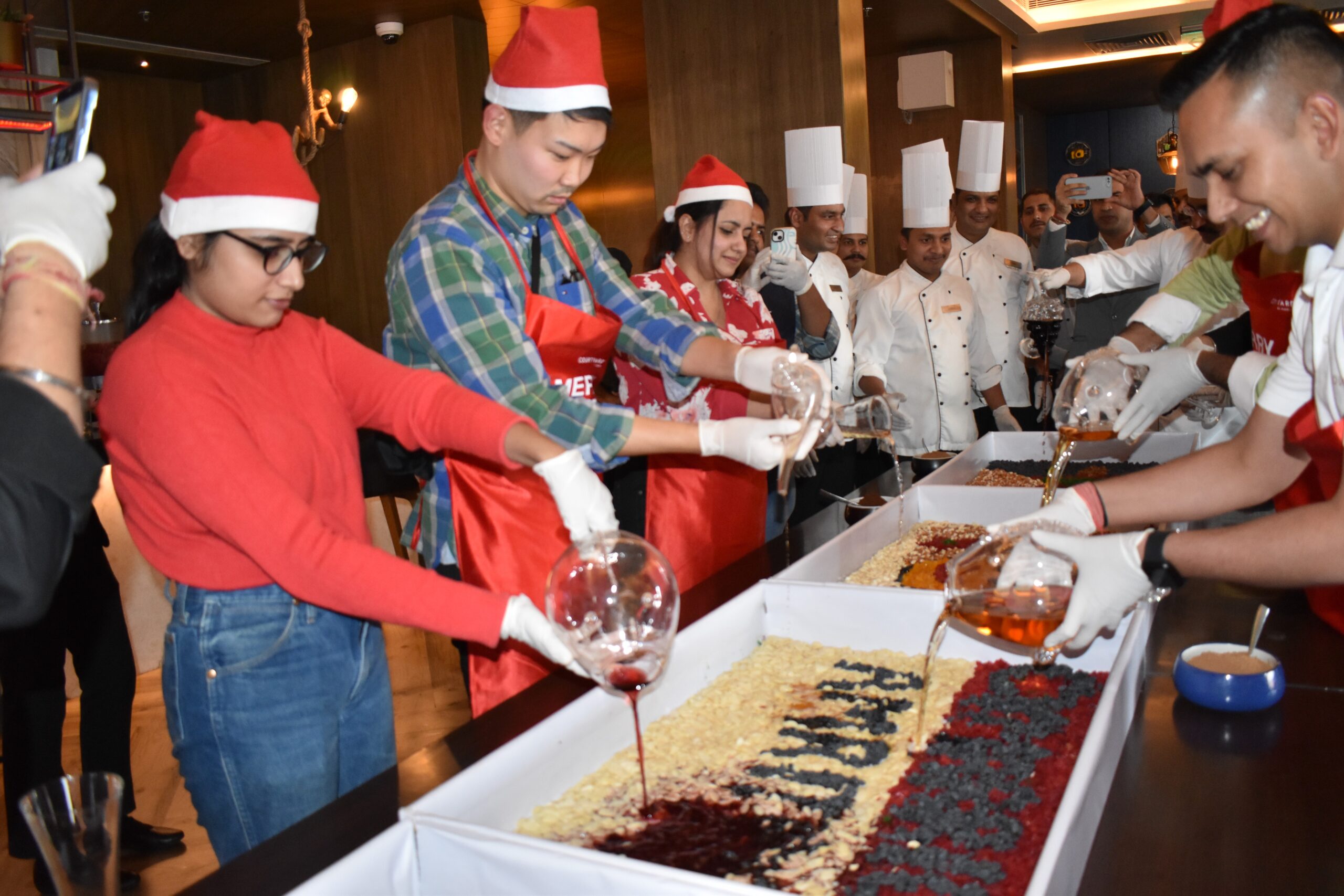 Courtyard by Marriott Amritsar starts the festive season with their Annual Cake Mixing Ceremony