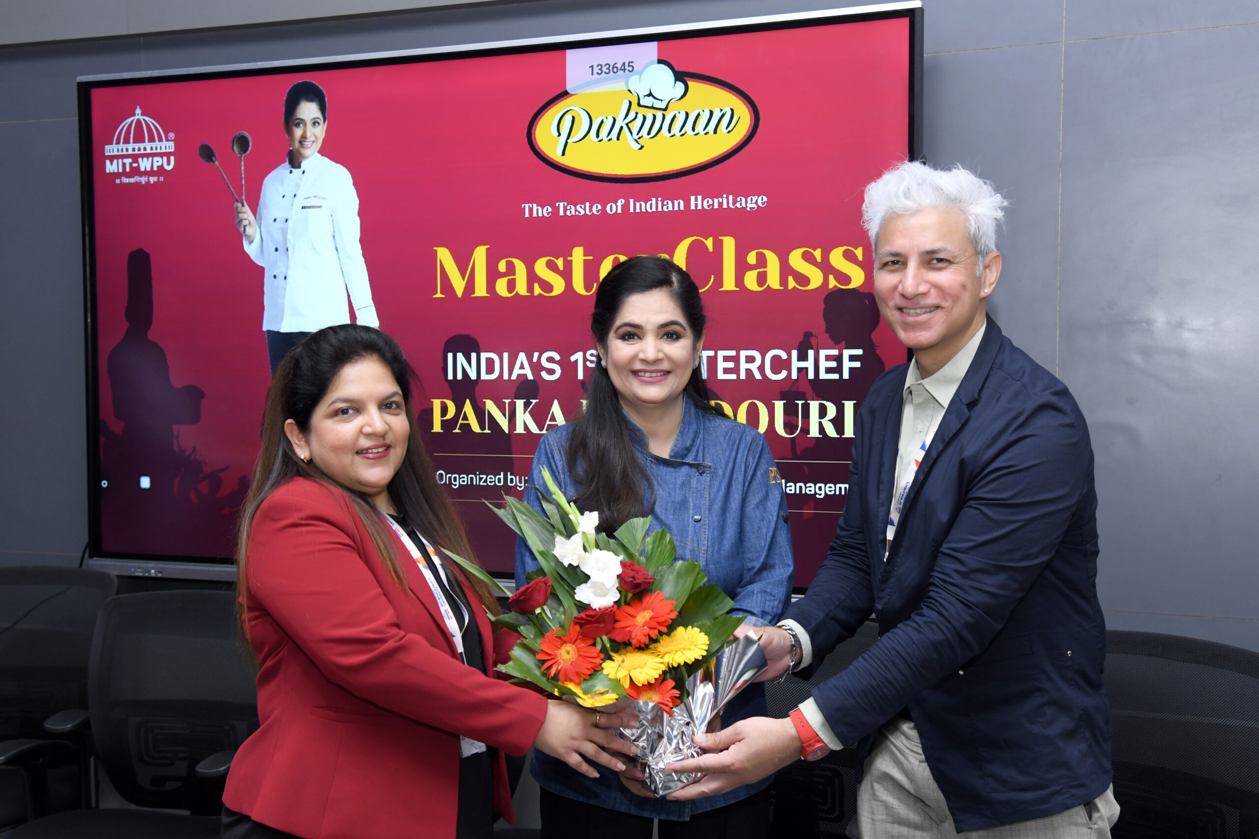 MIT-WPU Department of Hospitality Management organized Pakwaan, The Taste of Indian Heritage—The Lost Recipe Contest