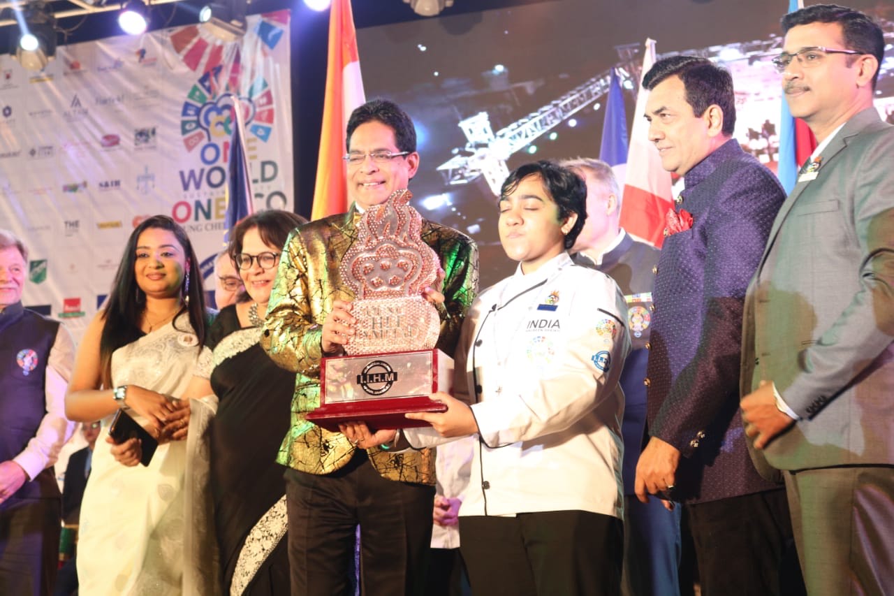 India clinches one of the top spots along with Azerbaijan and Thailand at the 9th International Young Chef Olympiad
