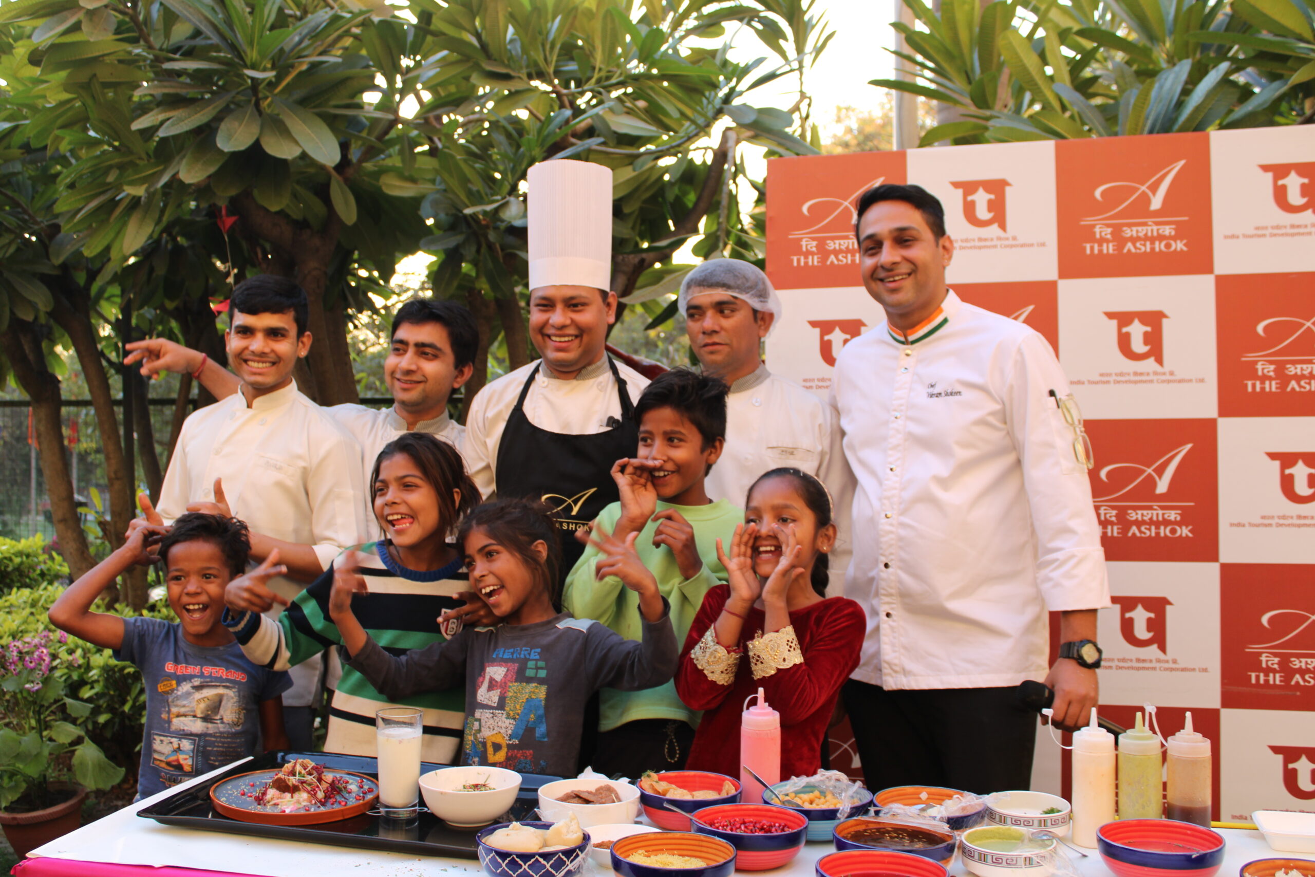 The Ashok Hotel organises a heart-warming Holi celebration for the underprivileged children