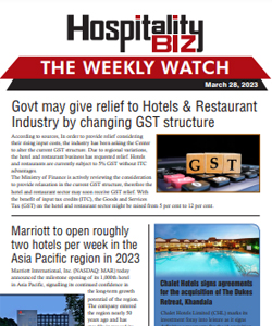 Hospitality Biz Weekly Newsletter issued dated 28.03.2023