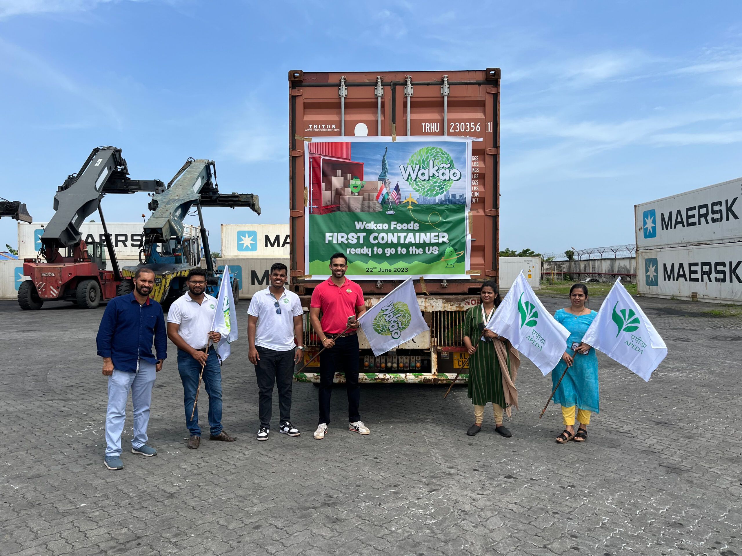 Wakao Foods Sets a New Record; Exports India’s Largest 13-tonne Consignment of Plant-Based Meat to the USA