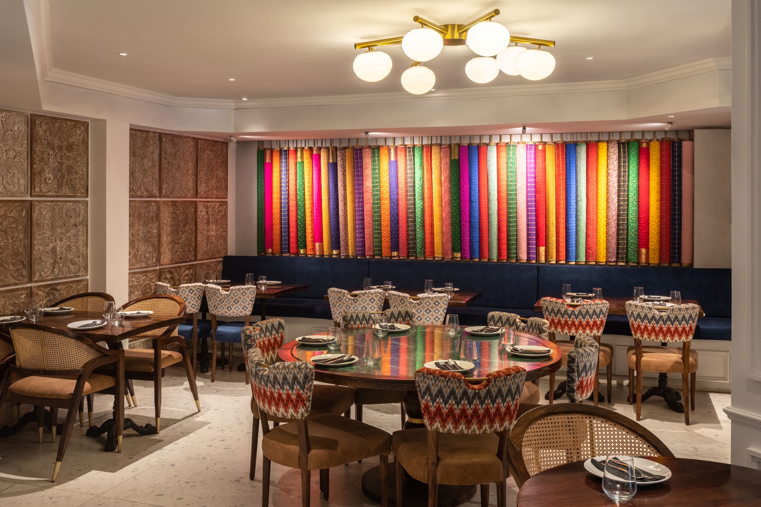 Colaba Restaurant Unveils Stunning Blend of India’s Heritage and Modern Design for Culinary Adventure