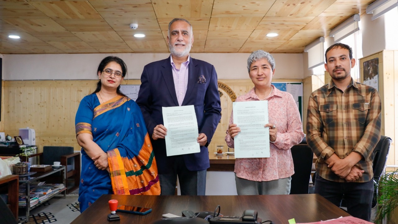 THSC signs MOU for integration of skill-focused courses in Ladakh