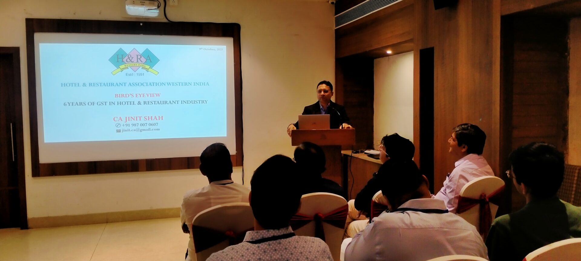 HRAWI Organises Seminar On ‘Simplifying GST For The Hospitality Industry’ In Nashik