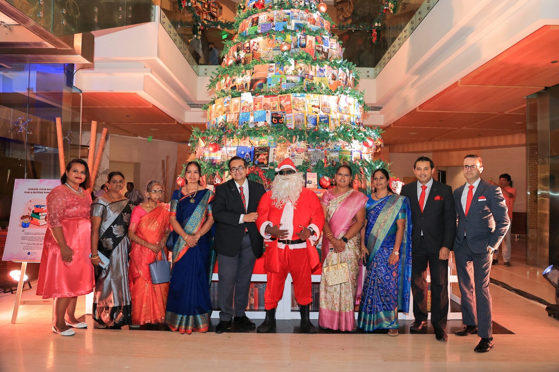 Christmas Tree Lighting Ceremony took place at Hyatt Regency Chennai