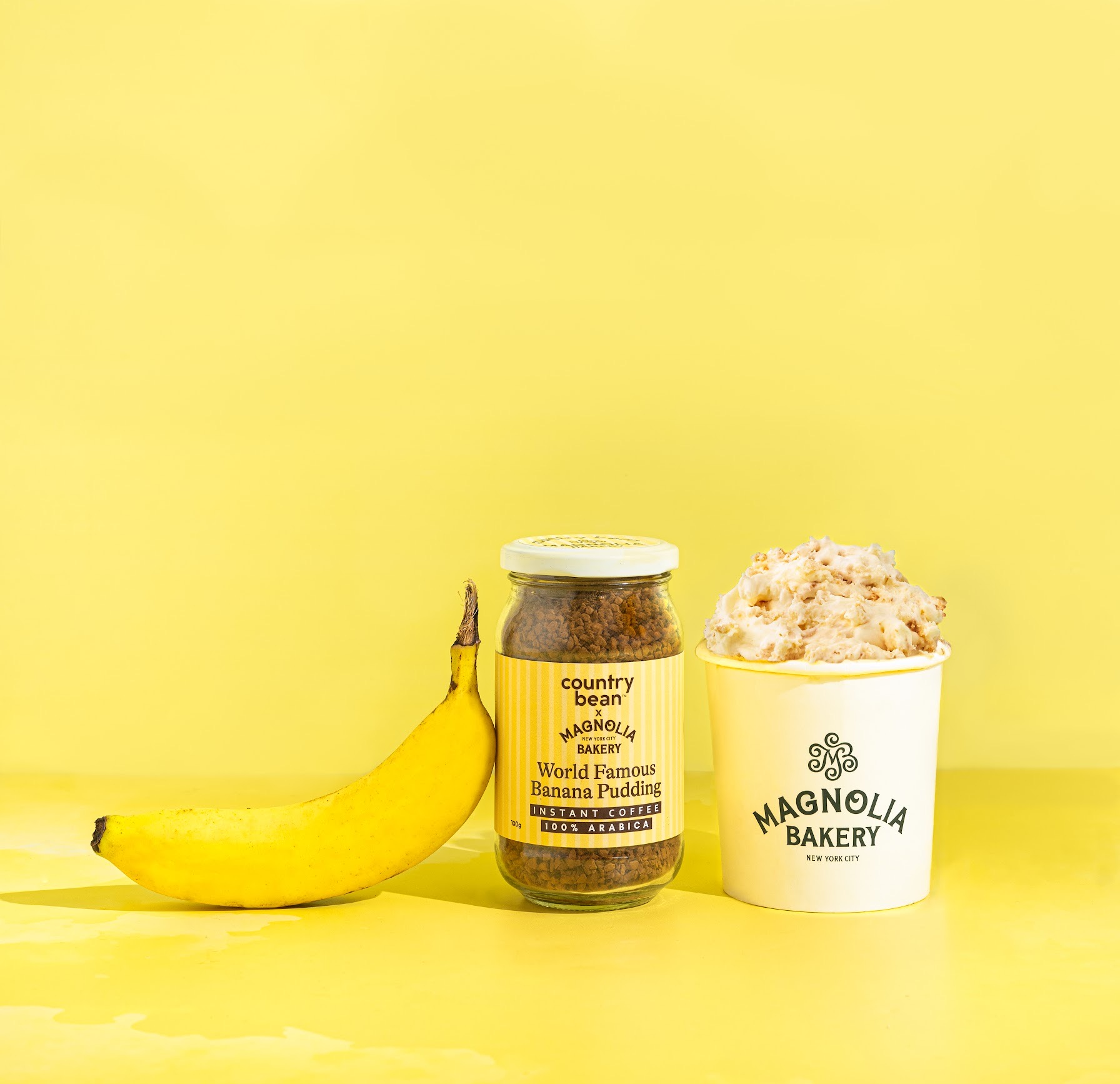 Magnolia Bakery and Country Bean Coffee introduces the  ‘Banana Pudding Coffee’