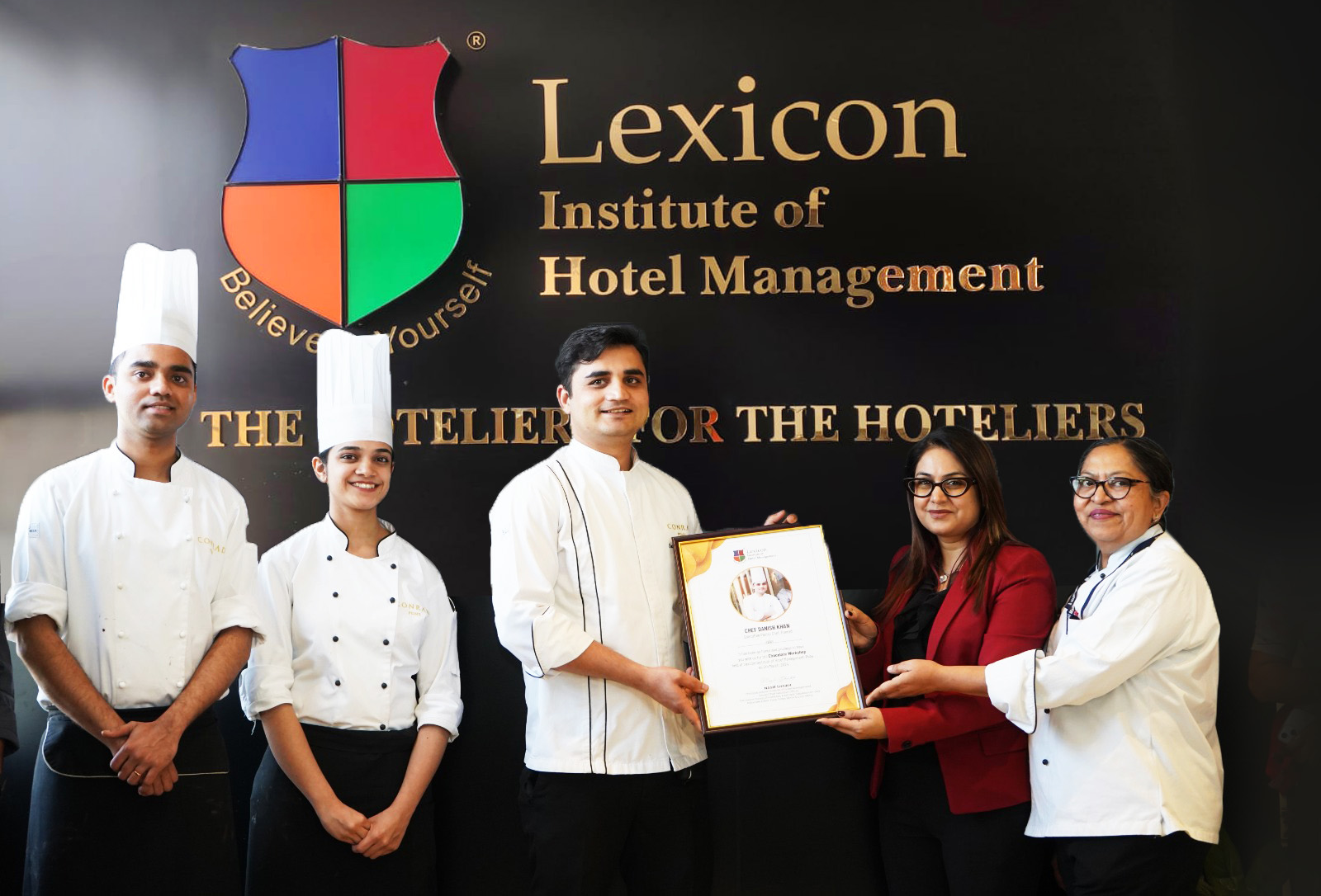 Lexicon IHM hosts chocolate-making workshop with Chef Danish Khan from Conrad Pune