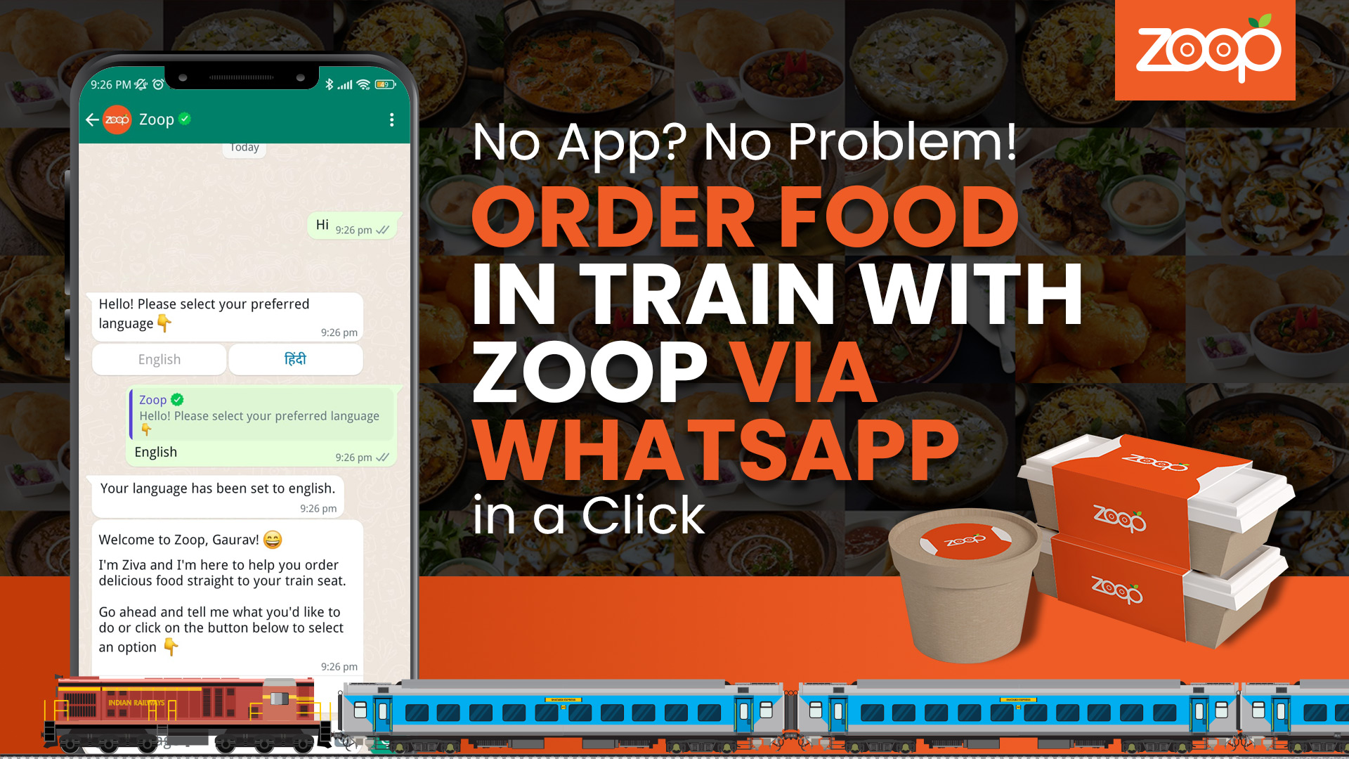 IRCTC e-catering partner Zoop aims INR 50 Cr revenue in FY 2024