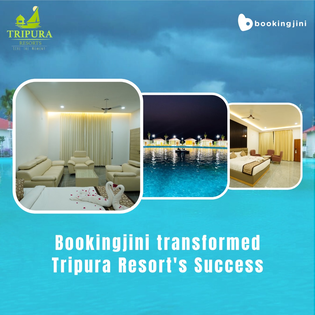 Bookingjini Partnership Drives Revenue Growth for Tripura Resorts