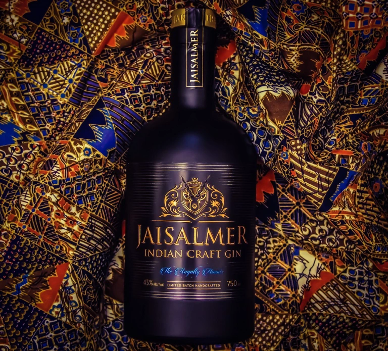 Jaisalmer Indian Craft Gin leads the luxury Indian craft gin space with 50% market share