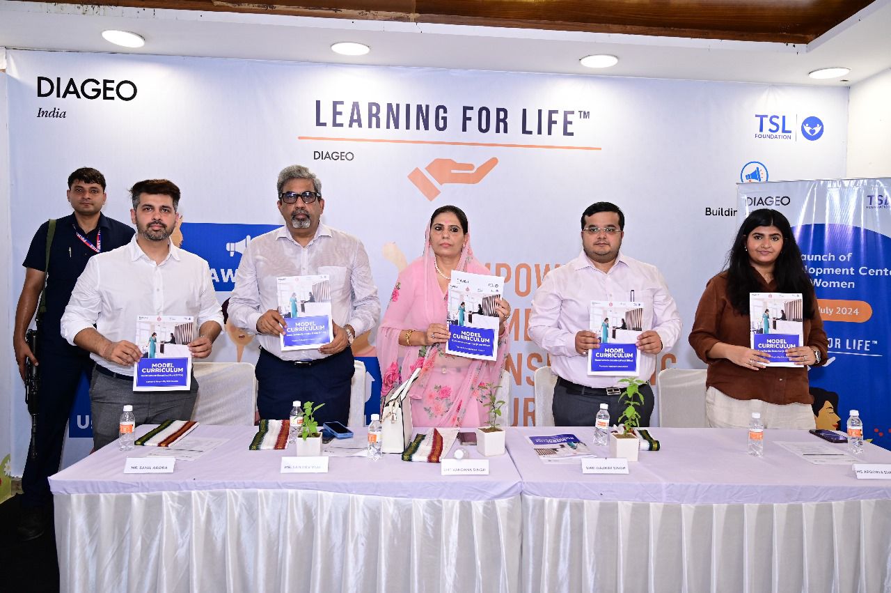 Diageo India partners with TSL Foundation to train 200 young women for the hospitality industry under its ‘Learning for Life’ programme