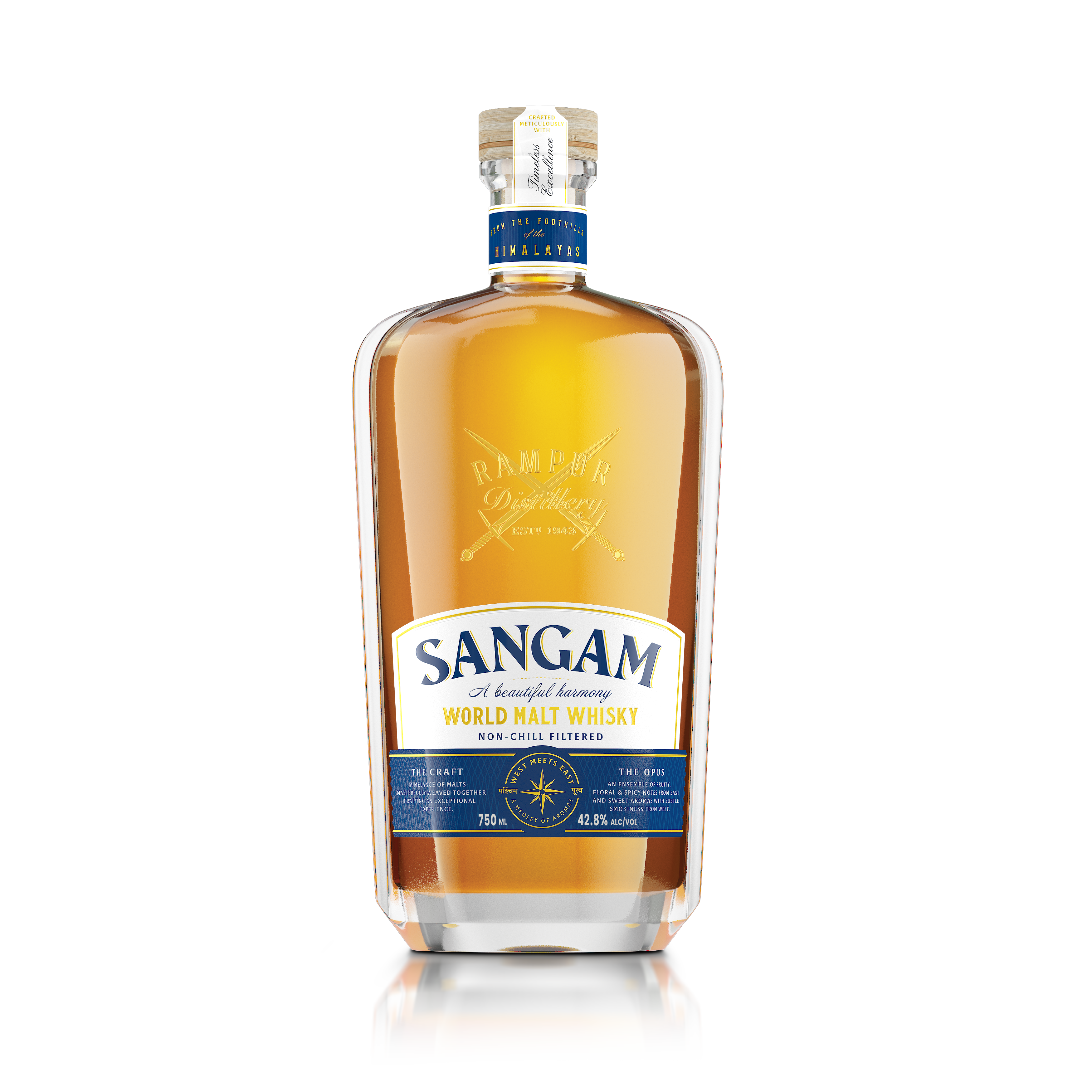 Rampur Distillery’s Sangam World Malt Whisky makes its entry to the Indian shores