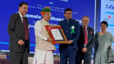 Honored with Prestigious FSSAI chief ‘Distinguished Fellow’ Award