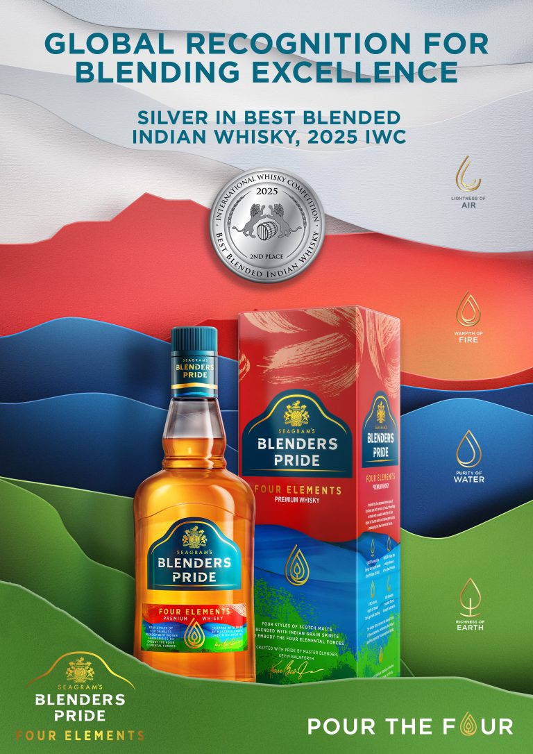 Blenders Pride Four Elements wins Silver at 2025 International Whisky Competition