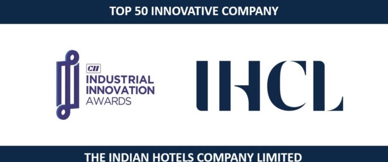 IHCL Named Among Top 50 Innovative Companies at CII Industrial Innovation Awards