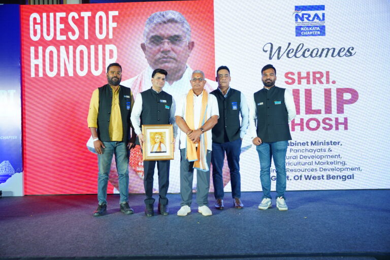 NRAI Kolkata Felicitates Minister Dilip Ghosh