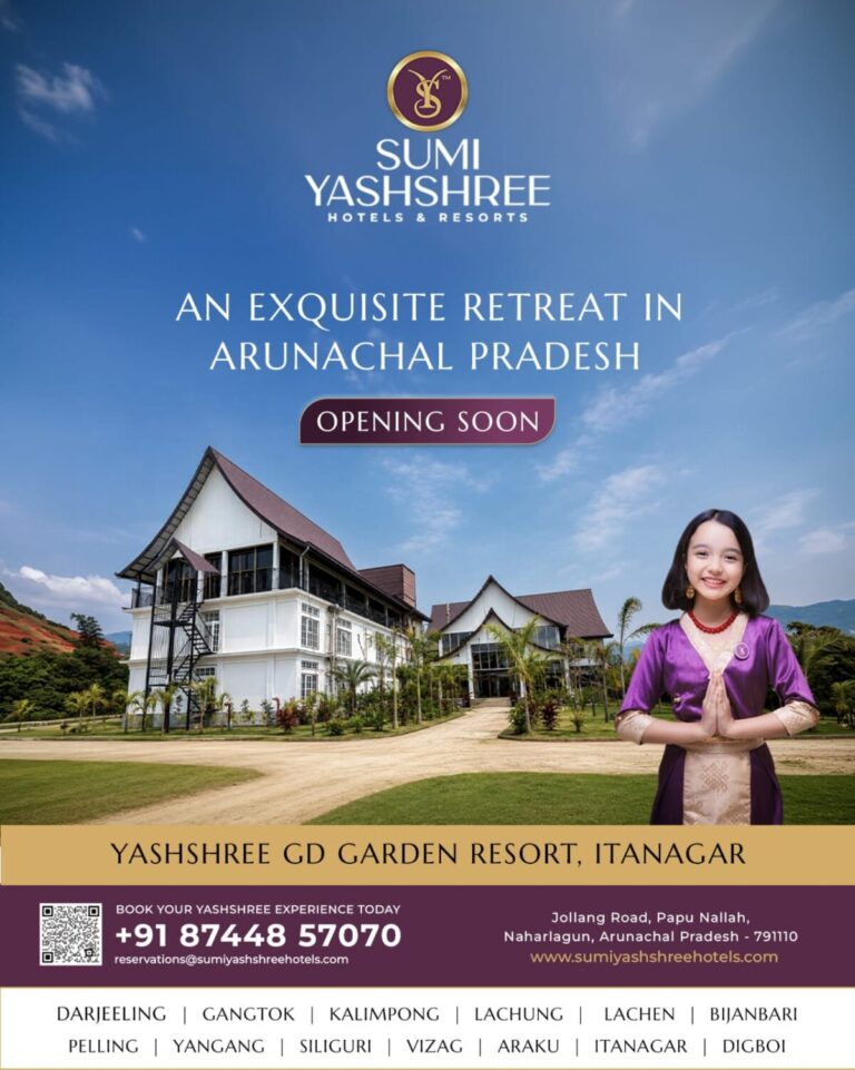 Yashshree announces five-star resort opening in Itanagar